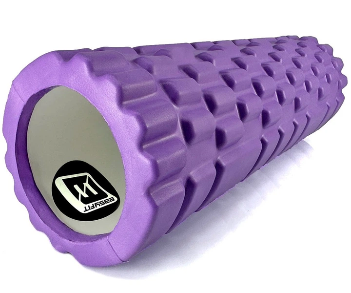 Массажный ролик EasyFit EF-2017-V, EVA-пена, фиолетовый, 30×10 см - для йоги, фитнеса, реабилитации - Фото 2 Массажный ролик EasyFit EF-2017-V, EVA-пена, фиолетовый, 30×10 см - для йоги, фитнеса, реабилитации - изображение 2