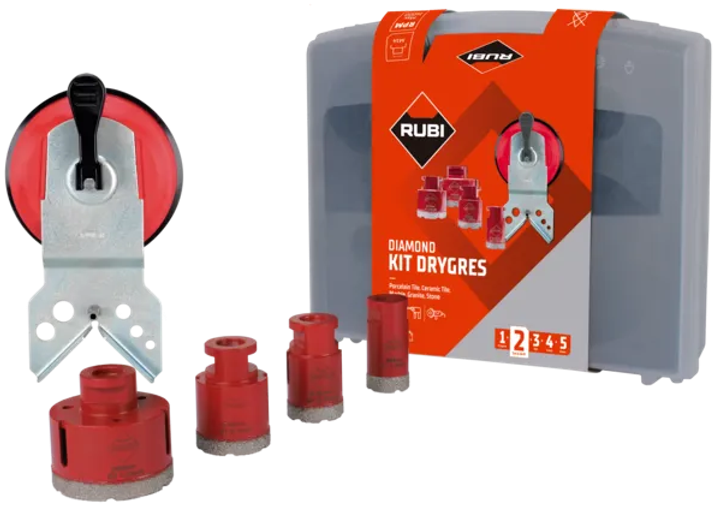 Набір алмазних свердел Rubi Drygres (8413797509960) - зображення 1