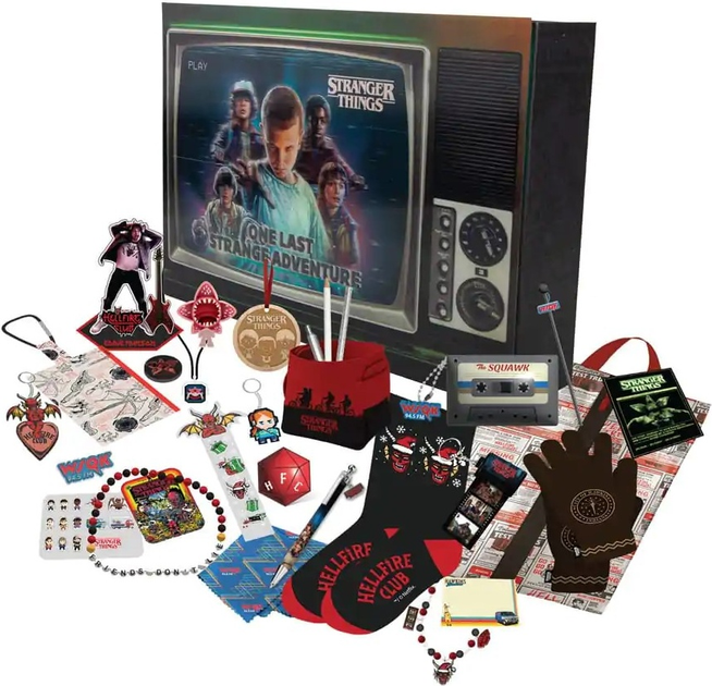Kalendarz adwentowy Cinereplicas Stranger Things Deluxe 2025 (4895205620681) - obraz 2