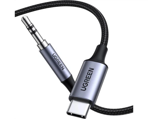 Аудиоадаптер UGREEN Aux-USB Type-C-3,5 мм - Фото 1 Аудиоадаптер UGREEN Aux-USB Type-C-3,5 мм - изображение 1