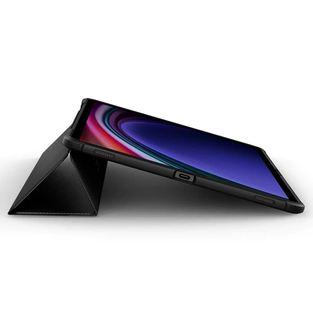 Чехол-книжка Spigen Rugged Armor Pro для Samsung Galaxy Tab S9+ 12.4 SM-X810/SM-X816 / Tab S10+ 12.4 SM-X820/SM-X826 Black (ACS06539) - Фото 7 Чехол-книжка Spigen Rugged Armor Pro для Samsung Galaxy Tab S9+ 12.4 SM-X810/SM-X816 / Tab S10+ 12.4 SM-X820/SM-X826 Black (ACS06539) - изображение 7