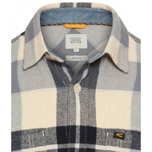 Сорочка з довгим рукавом Longsleeve Shirt Camel Active 409147-6S47-48 54(XL) Різнокольоровий (4063366131661) - изображение 3