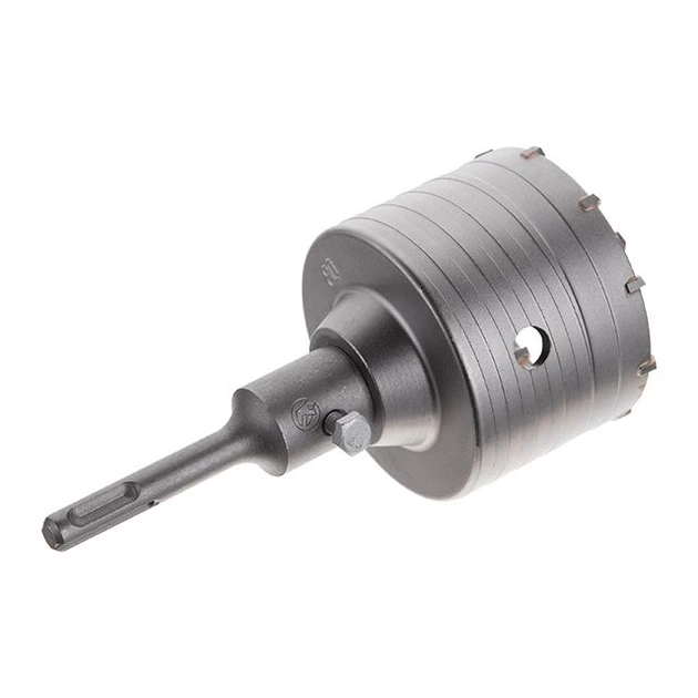 Свердло корончате по бетону 80 мм, перехідник SDS-Plus 100 мм INTERTOOL SD-7080 - зображення 2