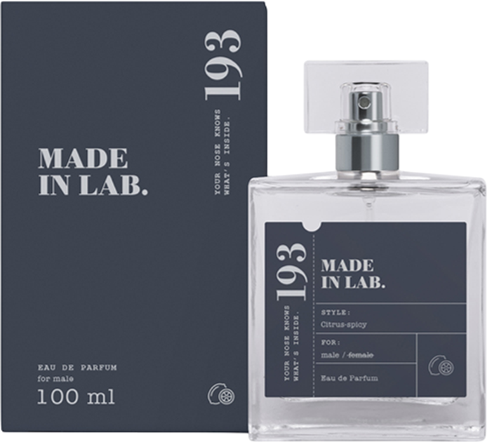Woda perfumowana męska Made In Lab 193 Men 100 ml (5905954331741) - obraz 1
