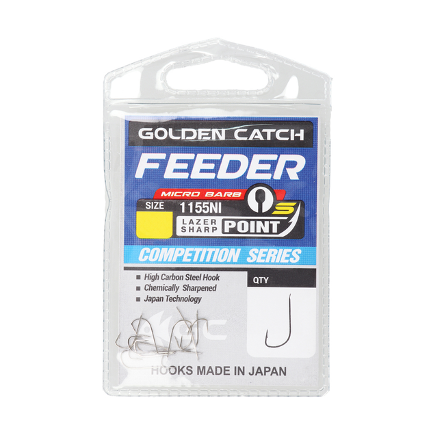 Крючок GC Feeder S 1155NI №10 (12шт) - Фото 3 Крючок GC Feeder S 1155NI №10 (12шт) - изображение 3