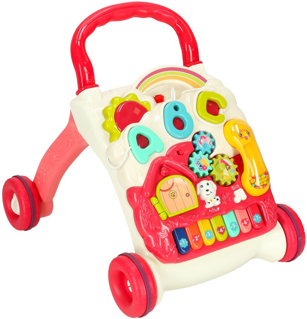 Pchacz chodzik interaktywny Bibiinn Stolik edukacyjny 4w1 (5903039753051) - obraz 1