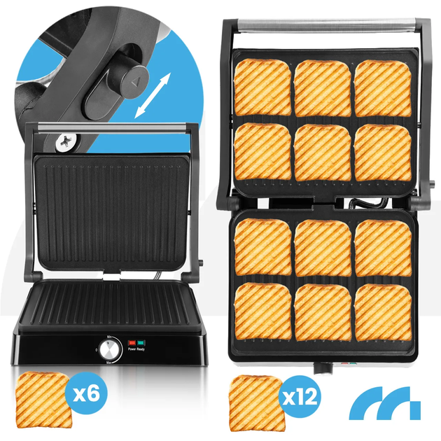 Электрический гриль для панини Maltec SM3000W - изображение 8