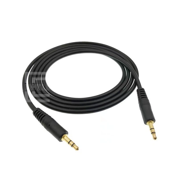 Кабель Ewell Audio 3.5 мм, 3pin M/M 3.0 м, черный (EW804) - изображение 2