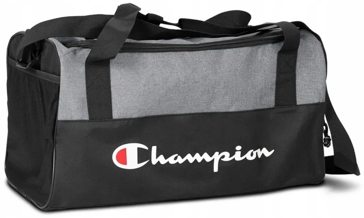 Спортивная сумка 30L Training Bag черная с серым Champion (sum0028900) - изображение 3