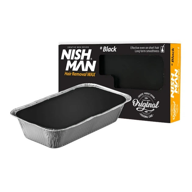 Віск для депіляції Nishman Hair Removal Wax Black 500 г - Фото 1 Віск для депіляції Nishman Hair Removal Wax Black 500 г - зображення 1