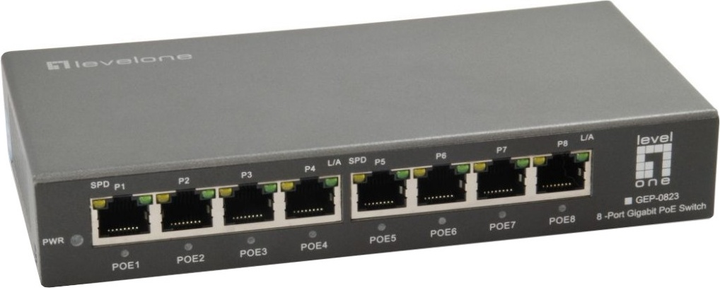 Przełącznik LevelOne GEP-0823 - obraz 1