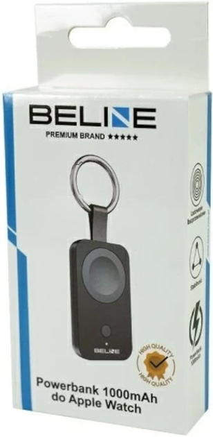 Powerbank Beline 1000 mAh 3W do Apple Watch Black (5905908350033) - obraz 6