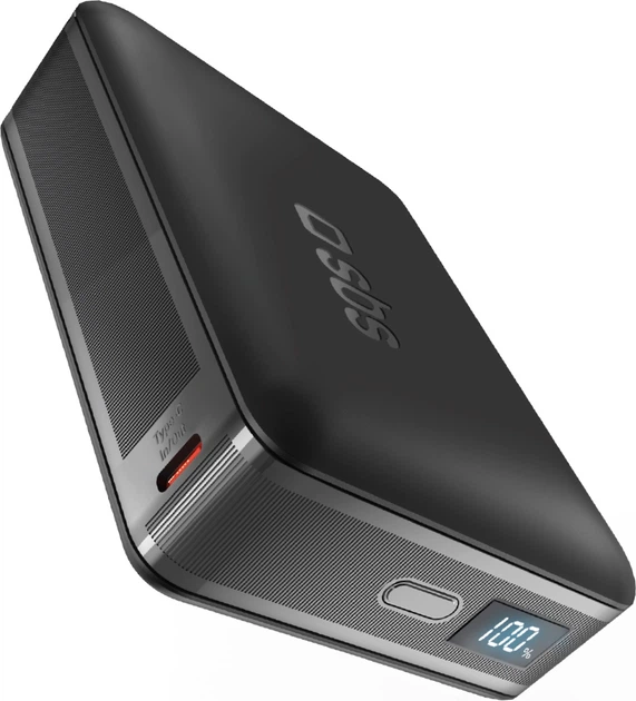 УМБ SBS NanoTube HD 10000 mAh 30W Black (8018417521126) - зображення 1