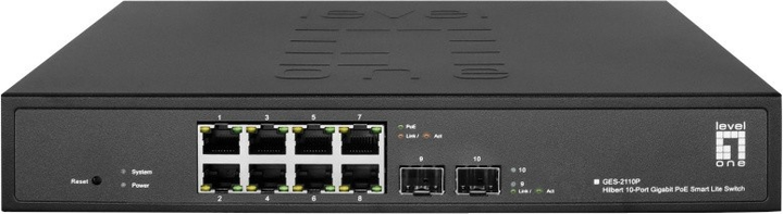 Przełącznik LevelOne GES-2110P - obraz 1