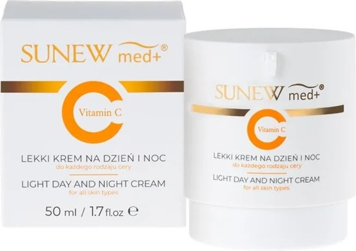 Крем для обличчя SunewMed+ Vitamin C з легкою формулою 50 мл (5905279552609) - зображення 1