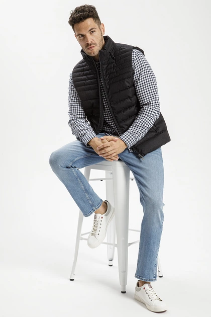 Jeansy regular fit męskie Cross Jeans C 132-086 W33L34 Błękitne (8697319682991) - obraz 3