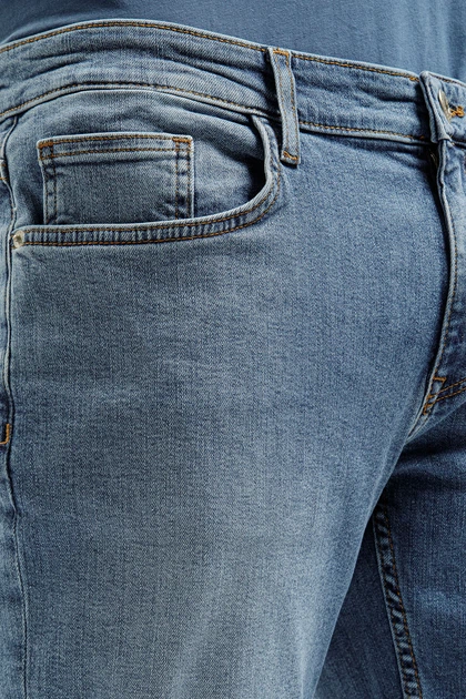 Jeansy regular fit męskie Cross Jeans F 194-293 W29L30 Niebieskie (8697319736953) - obraz 4