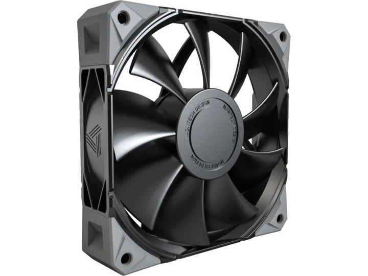 Корпусний вентилятор Montech E28 PWM 3-Pack Black - зображення 3