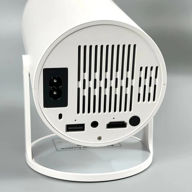 Проектор AMX100 Android 12, 120 lumen, Bluetooth WiFi, 1280*720P Білий 60040 - зображення 4