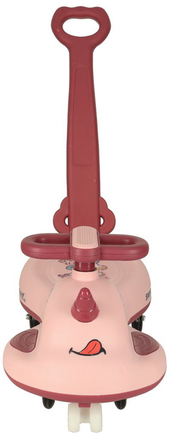 Jeździk grawitacyjny Swing Fix S1 LED Skuter z rączką Różowy Max 65 kg (5903039765931) - obraz 2