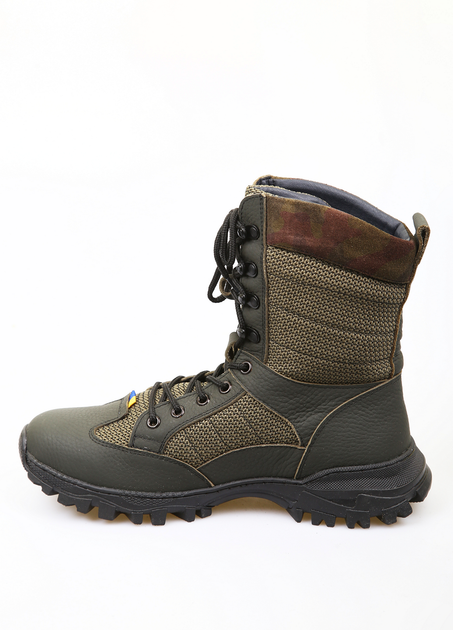 Ботинки BRONI 44 Хаки (BRN-D113-18-Khaki) - Фото 3 Ботинки BRONI 44 Хаки (BRN-D113-18-Khaki) - изображение 3