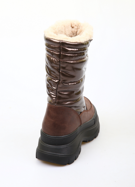 Сапоги BRONI 32 Коричневый (BRN-1544-Brown) - Фото 4 Сапоги BRONI 32 Коричневый (BRN-1544-Brown) - изображение 4
