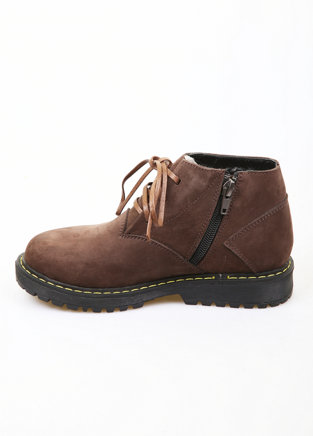 Ботинки BRONI 32 Коричневый (BRN-1646-Brown) - Фото 3 Ботинки BRONI 32 Коричневый (BRN-1646-Brown) - изображение 3