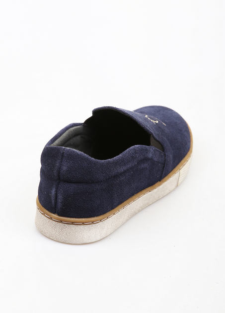 Слипоны BRONI 35 Темно-синий (BRN-1137-Navy-blue) - Фото 4 Слипоны BRONI 35 Темно-синий (BRN-1137-Navy-blue) - изображение 4