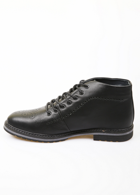 Ботинки BRONI 44 Черный (BRN-1555-Black) - Фото 3 Ботинки BRONI 44 Черный (BRN-1555-Black) - изображение 3