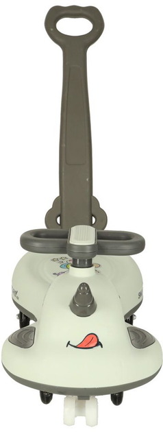 Jeździk grawitacyjny Swing Fix S1 LED Skuter z rączką Szary Max 65 kg (5903039765924) - obraz 2