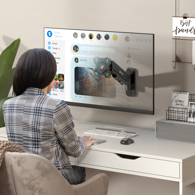 Кронштейн для телевізора ONKRON TV Wall Mount G120-B для екранів 13"-34" (4603728441375) - зображення 2