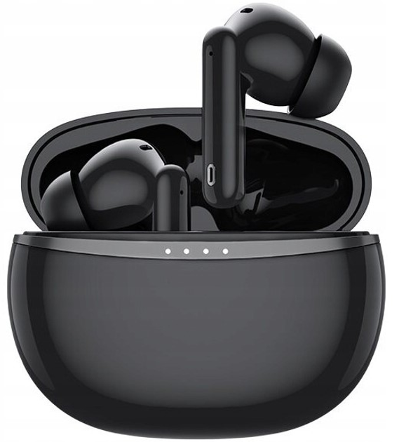 Бездротові вкладиші‑навушники Bemi Tutti BBTATUTBB Bluetooth 5.1 Чорні (6972689172429) - зображення 2