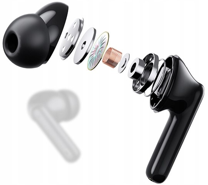 Бездротові вкладиші‑навушники Bemi Tutti BBTATUTBB Bluetooth 5.1 Чорні (6972689172429) - зображення 5