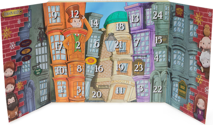 Kalendarz adwentowy Spin Master Świat Czarodziejów Harry Potter Święta na ulicy Pokątnej (6072709) - obraz 4