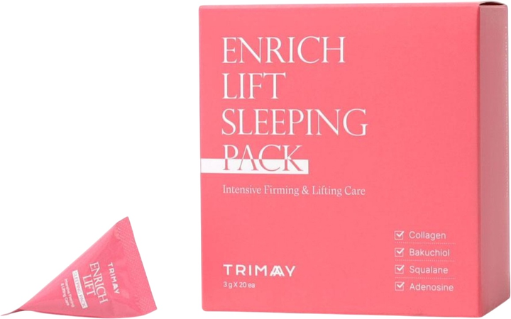 Maseczka do twarzy Trimay Enrich Lift liftingująca 20 x 3 g (8809822540594) - obraz 1