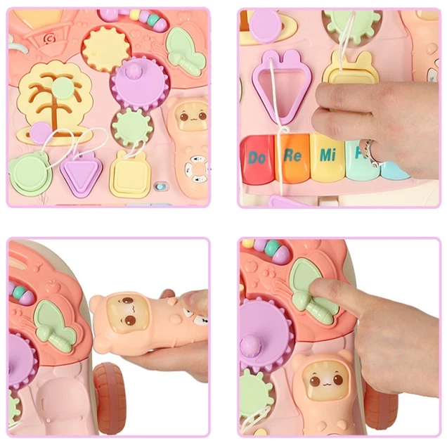 Pchacz chodzik interaktywny Ricokids Stolik edukacyjny 3w1 (5903039739673) - obraz 5