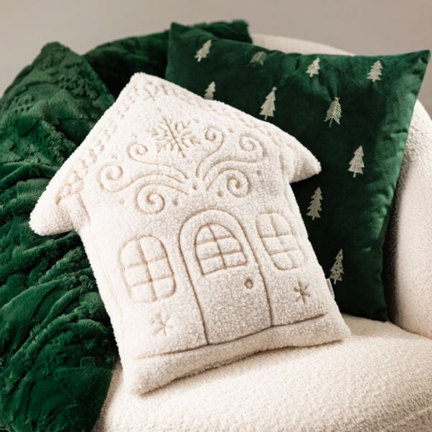 Poduszka dekoracyjna Homla Balay w kształcie domku 40 x 45 cm (5904183866055) - obraz 5