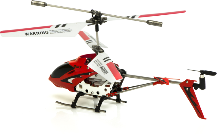 Гелікоптер радіокерований KIK Metal Series S107G Червоний (5903039762251) - зображення 3