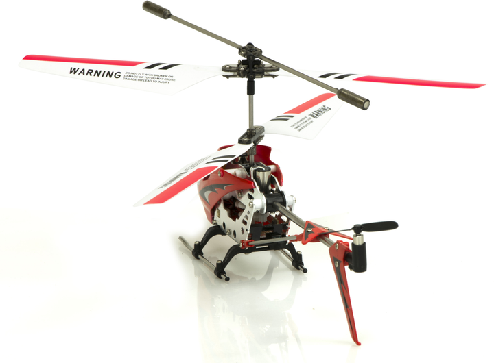 Гелікоптер радіокерований KIK Metal Series S107G Червоний (5903039762251) - зображення 5