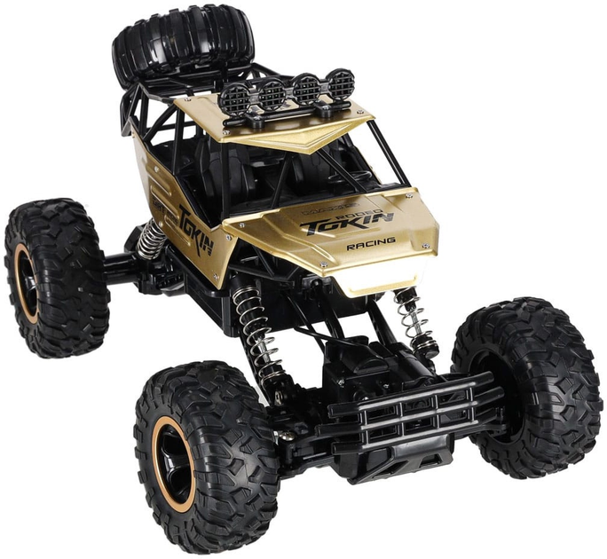 Автомобіль радіокерований KIK Rock Crawler Золотий (5903039719057) - зображення 4