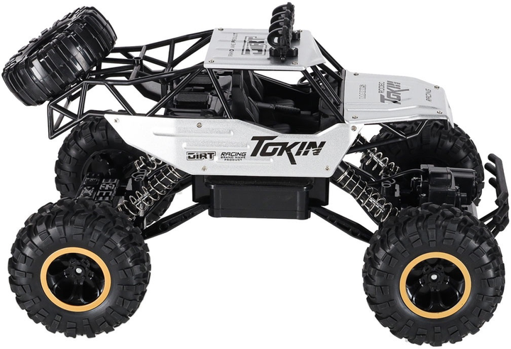 Автомобіль радіокерований KIK Rock Crawler Срібний (5903039719064) - зображення 5