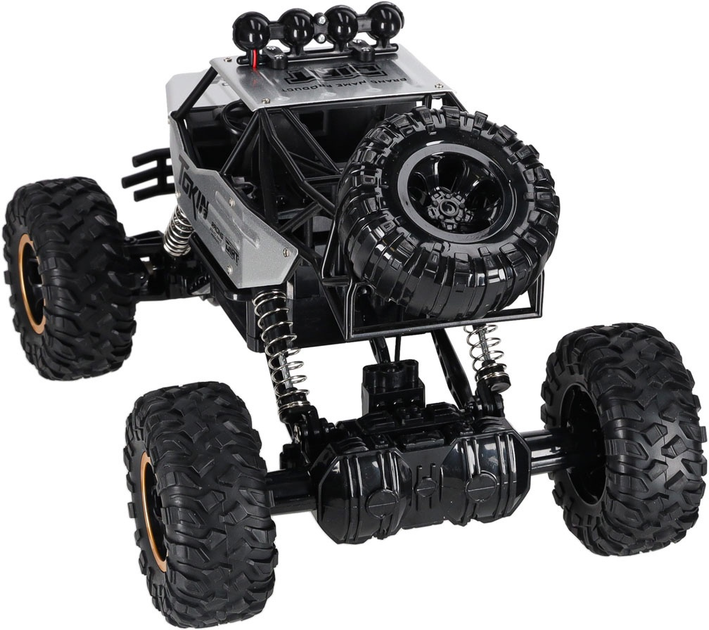 Автомобіль радіокерований KIK Rock Crawler Срібний (5903039719064) - зображення 6