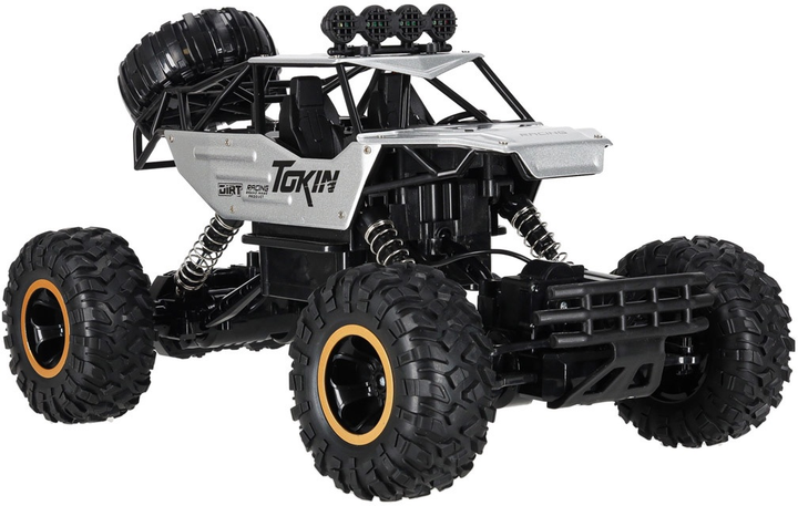 Автомобіль радіокерований KIK Rock Crawler Срібний (5903039719064) - зображення 8