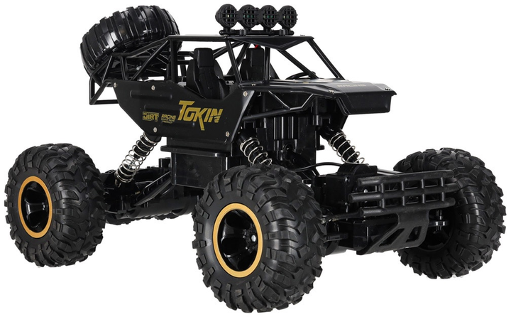 Автомобіль радіокерований KIK Rock Crawler Чорний (5903039719071) - зображення 10