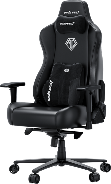 Крісло ігрове Anda Seat Novis Plus XL Elegant Black (AD23YC-XL-01-B-PV-B04) - зображення 5