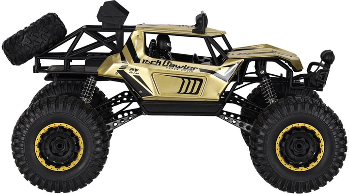 Автомобіль радіокерований KIK Rock Crawler металевий Золотий (5903039719521) - зображення 8