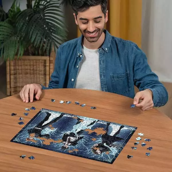 Puzzle Ravensburger Glow in the Dark 500 elementów 12001509 (4005555015093) - obraz 5