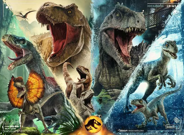Puzzle Ravensburger Jurassic World Dominacja 100 elementów 13341 (4005556133413) - obraz 2
