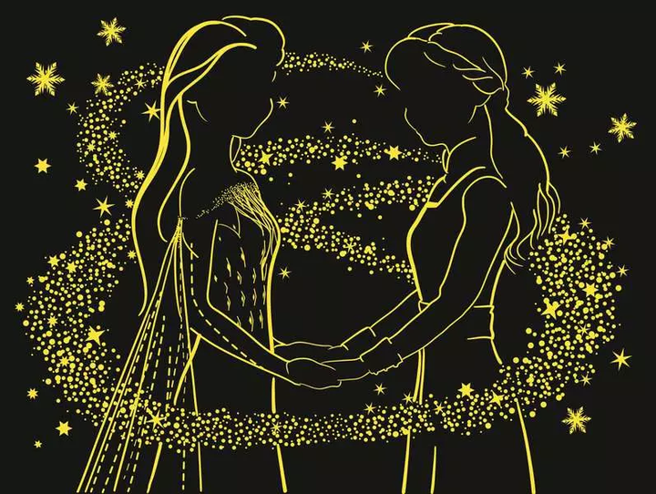 Puzzle Ravensburger Glow in the Dark Kraina Lodu 2 200 elementów 12952 (4005556129522) - obraz 3