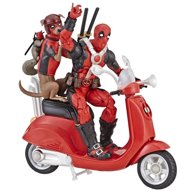 Фигурки Дэдпул на скутере с собакой Legends Series Deadpool Hasbro E4702 - Фото 1 Фигурки Дэдпул на скутере с собакой Legends Series Deadpool Hasbro E4702 - изображение 1